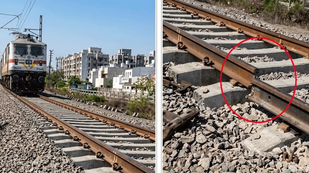 Jamnagar Railway Track Crack