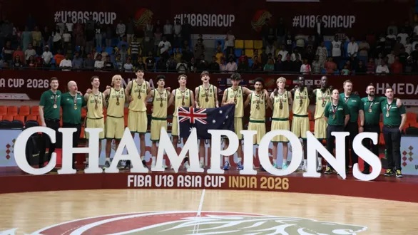 અમદાવાદ: FIBA U18 એશિયા કપ-2026 ની ફાઈનલમાં ઓસ્ટ્રેલિયાએ ચીનને હરાવીને જીત્યો ખિતાબ