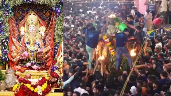રૂપાલમાં ભવ્ય પલ્લી મહોત્સવ: ઘીની નદીઓ વહી, 10 લાખથી વધુ ભક્તોના દર્શન