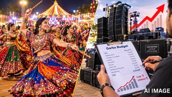 અમદાવાદ નવરાત્રી 2026: સોસાયટીઓમાં ગરબા આયોજન થયું 20% મોંઘુ